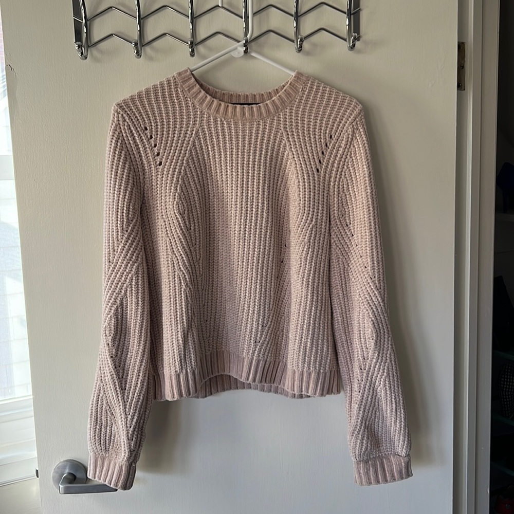 Sanctuary blush knit sweater